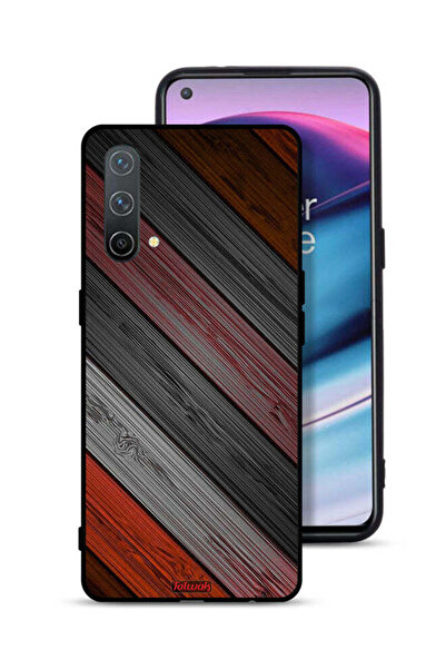 Tolwak غطاء حماية لهاتف OnePlus Nord CE 5G بنمط خشبي ملون