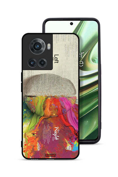 Tolwak غطاء حماية لهاتف OnePlus 10R 5G بتصميم تجريدي لعلم الدماغ