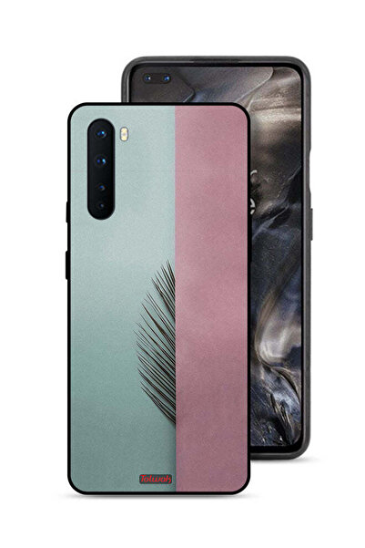Tolwak غطاء حماية لهاتف OnePlus Nord بتصميم نصف أوراق