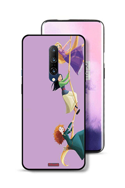 Tolwak غطاء حماية لهاتف OnePlus 7 Pro برسومات تسلق الفتيات