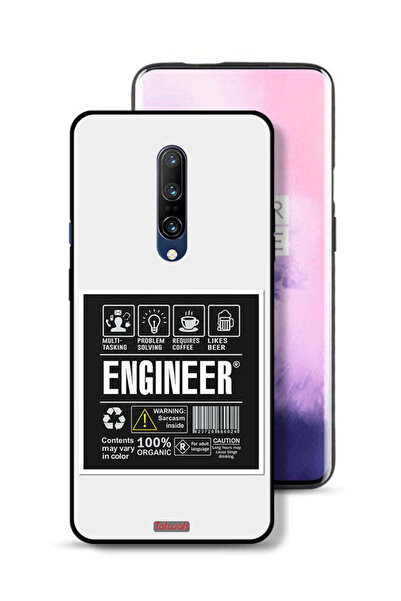 Tolwak غطاء حماية لهاتف OnePlus 7 Pro - ملصق مهندس