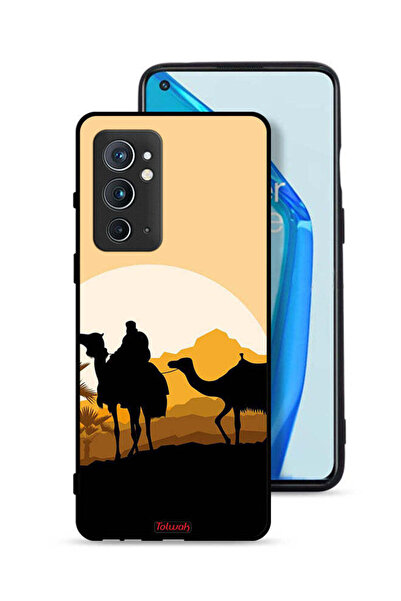 Tolwak غطاء حماية لهاتف OnePlus 9RT 5G برسومات جمال في الصحراء