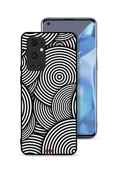 Tolwak غطاء حماية لهاتف OnePlus 9 Pro 5G بنمط دوائر وهمية
