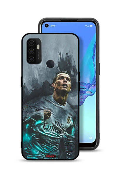 Tolwak غطاء حماية Oppo A53s برسومات كريستيانو رونالدو