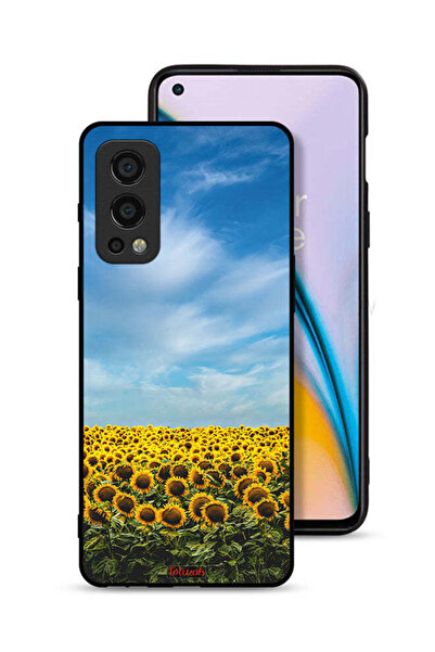 Tolwak غطاء حماية لهاتف OnePlus Nord 2 5G بطبعة عباد الشمس تحت السماء