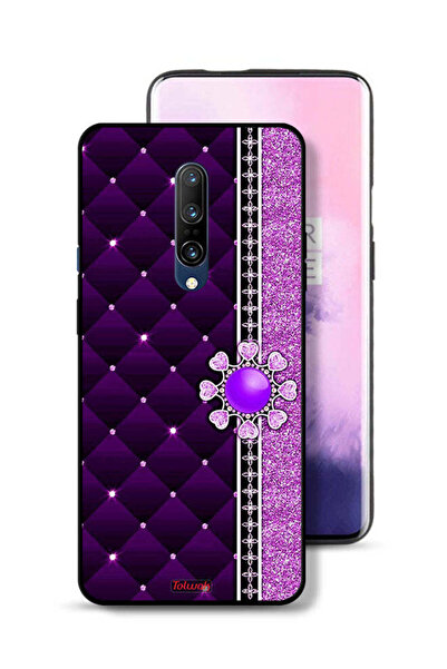 Tolwak غطاء حماية لهاتف OnePlus 7 Pro بقلوب لامعة