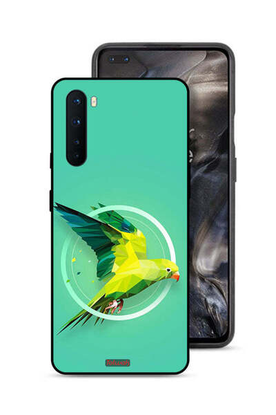 Tolwak غطاء حماية لهاتف OnePlus Nord بتصميم فن تجريدي ببغاء