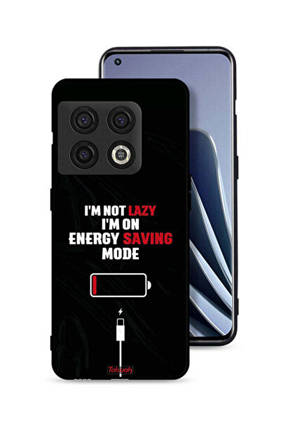 Tolwak غطاء حماية لهاتف OnePlus 10 Pro 5G أنا لست كسولاً، أنا في وضع توفير الطاقة