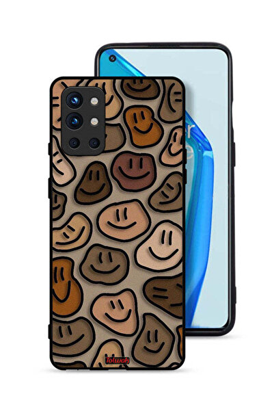 Tolwak غطاء حماية لهاتف OnePlus 9R 5G برسومات وجوه مبتسمة