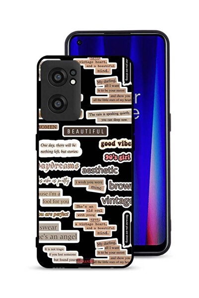 Tolwak OnePlus Nord CE 2 5G Protective Case Cover Beautiful Quotes Stickers