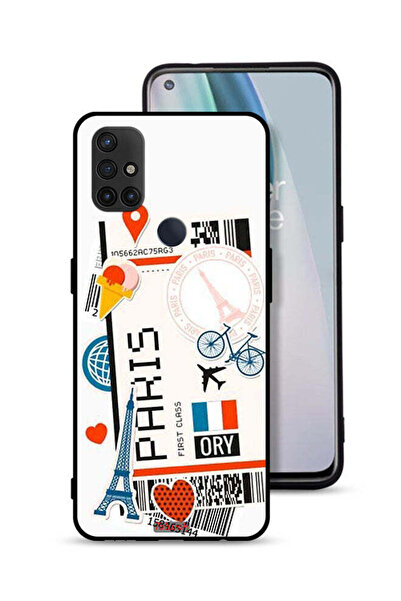 Tolwak غطاء حماية لهاتف OnePlus Nord N10 5G، ملصق باريس