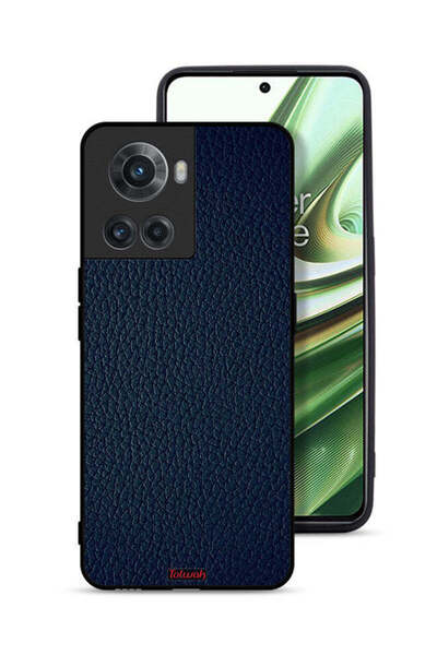 Tolwak غطاء حماية جلدي بنقشة جلدي لهاتف OnePlus 10R 5G
