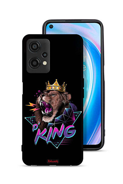 Tolwak غطاء حماية لهاتف OnePlus Nord CE 2 Lite 5G برسومات الأسد الملك