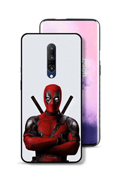 Tolwak غطاء حماية لهاتف OnePlus 7 Pro بتصميم Deadpool