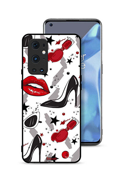 Tolwak غطاء حماية لهاتف OnePlus 9 Pro 5G برسومات أحمر الشفاه والأحذية