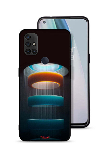 Tolwak غطاء حماية لهاتف OnePlus Nord N10 5G بنمط حلقات فنية