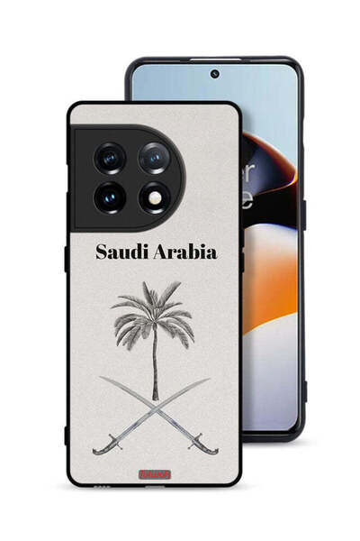 Tolwak غطاء حماية لهاتف OnePlus 11 5G بشعار المملكة العربية السعودية