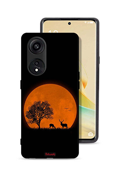 Tolwak غطاء حماية لهاتف Oppo A1 Pro - فن القمر المسائي