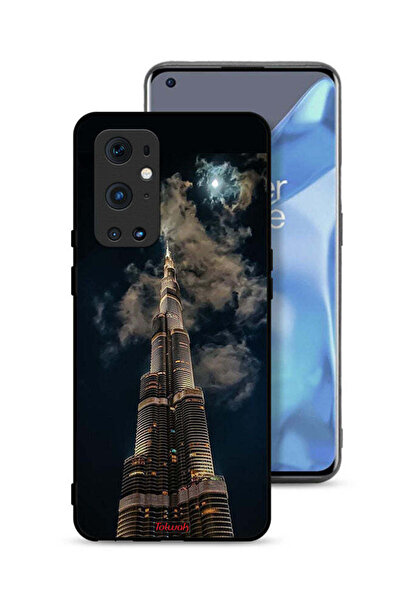 Tolwak غطاء حماية لهاتف OnePlus 9 Pro 5G برج خليفة في الليل