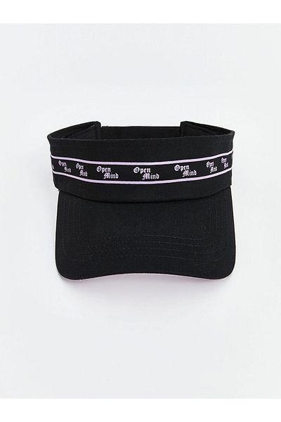 LC Waikiki New Season Yazi Nakisli Women's Vizor Cap - S5Cn26Z8