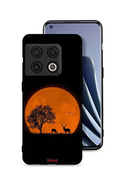 Tolwak غطاء حماية لهاتف OnePlus 10 Pro 5G برسومات قمر المساء