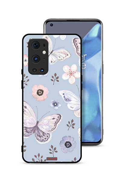 Tolwak غطاء حماية لهاتف OnePlus 9 Pro 5G بنقشة فراشات وزهور