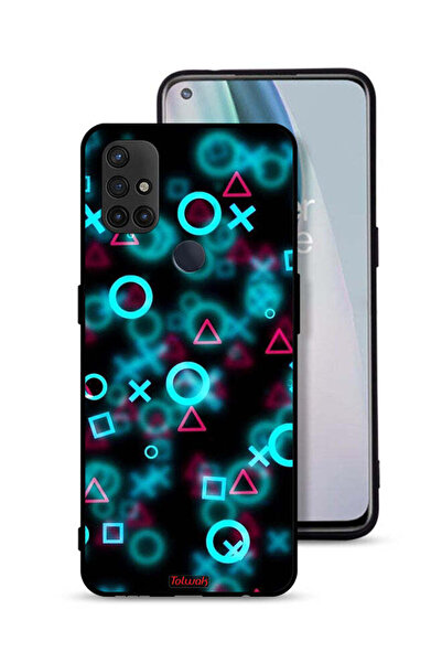 Tolwak غطاء حماية لهاتف OnePlus Nord N10 5G برسومات أيقونات لعبة الحبار الصغيرة