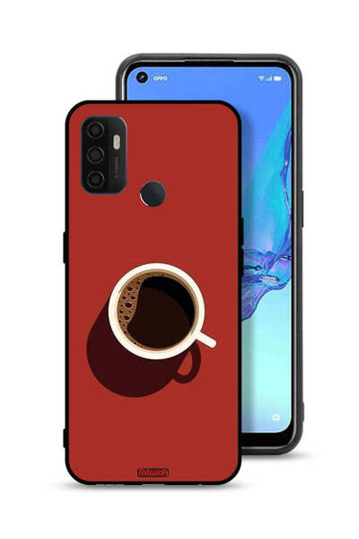 Tolwak غطاء حماية لهاتف Oppo A53 4G بفنجان قهوة