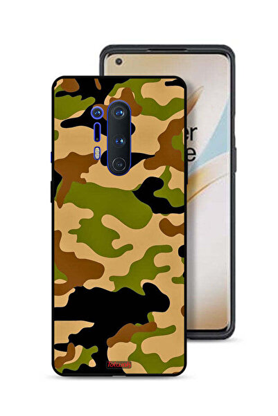 Tolwak غطاء حماية لهاتف OnePlus 8 Pro بنمط رقمي تجريدي مموه