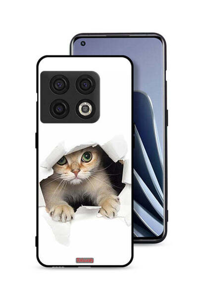 Tolwak غطاء حماية لهاتف OnePlus 10 Pro 5G بتصميم قطة