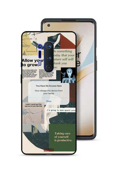 Tolwak غطاء حماية OnePlus 8 Pro اسمح لنفسك بالنمو