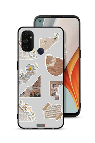 Tolwak غطاء حماية لجهاز OnePlus Nord N100 بقطع من الملصقات الورقية