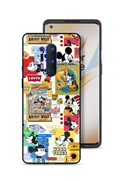 Tolwak غطاء حماية لهاتف OnePlus 8 Pro مع ملصقات Happy and Stickers