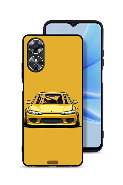 Tolwak Oppo A17 Protective Case Cover Car Art