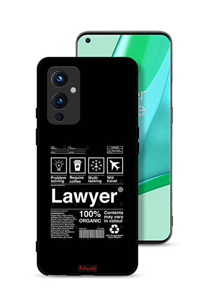 Tolwak غطاء حماية لهاتف OnePlus 9 5G بملصق محامٍ