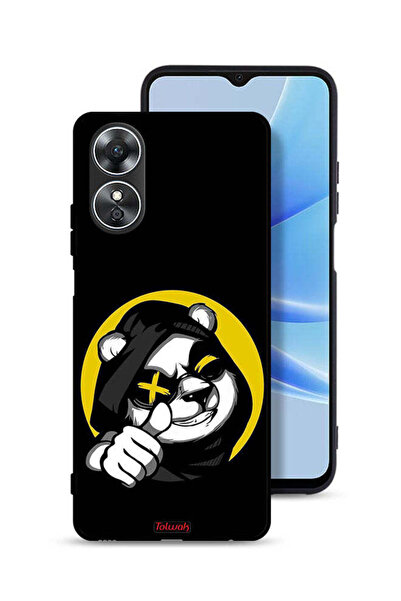 Tolwak غطاء حماية لهاتف Oppo A17 - قطة مارشميلو لطيفة