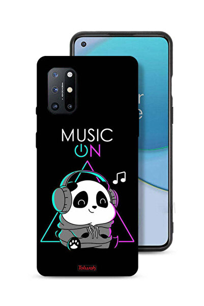 Tolwak غطاء حماية لهاتف OnePlus 8T 5G بطبعة موسيقى الباندا