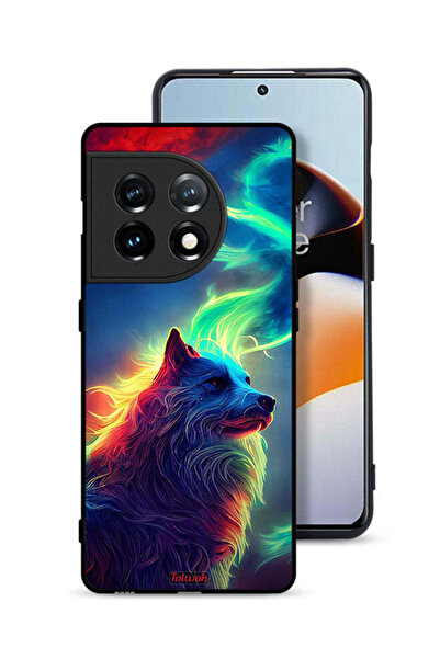 Tolwak غطاء حماية لهاتف OnePlus 11 5G بتصميم الذئب