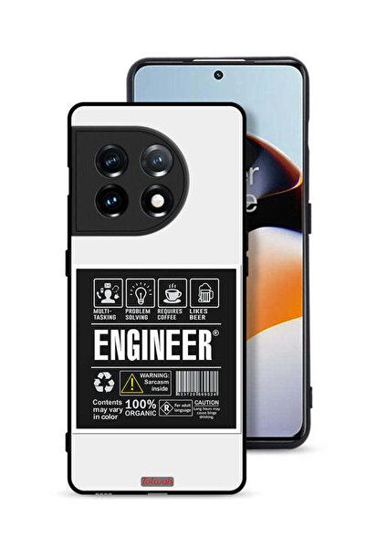 Tolwak غطاء حماية لهاتف OnePlus 11 5G، ملصق مهندس