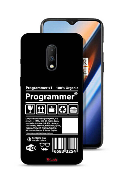Tolwak ملصق مبرمج لغطاء الحماية لجهاز OnePlus 7