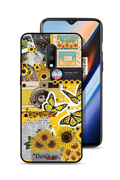 Tolwak غطاء حماية لهاتف OnePlus 7 مع اقتباسات وملصقات