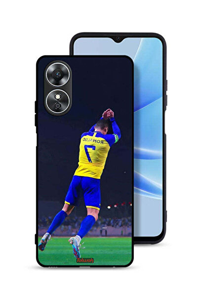 Tolwak غطاء حماية لهاتف Oppo A17 كريستيانو رونالدو