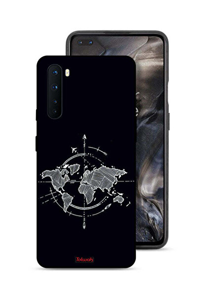 Tolwak غطاء حماية OnePlus Nord بتصميم البوصلة
