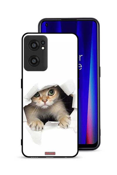 Tolwak OnePlus Nord CE 2 5G Protective Case Cover Cat Appearing