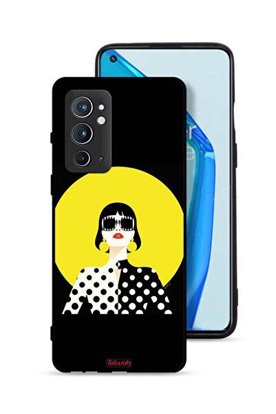 Tolwak غطاء حماية لهاتف OnePlus 9RT 5G بتصميم فتاة أنيقة
