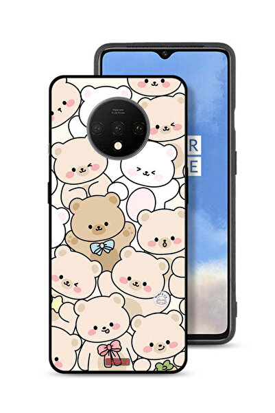 Tolwak غطاء حماية لهاتف OnePlus 7T بنقشة الدببة