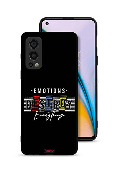 Tolwak غطاء حماية لهاتف OnePlus Nord 2 5G - المشاعر تدمر كل شيء