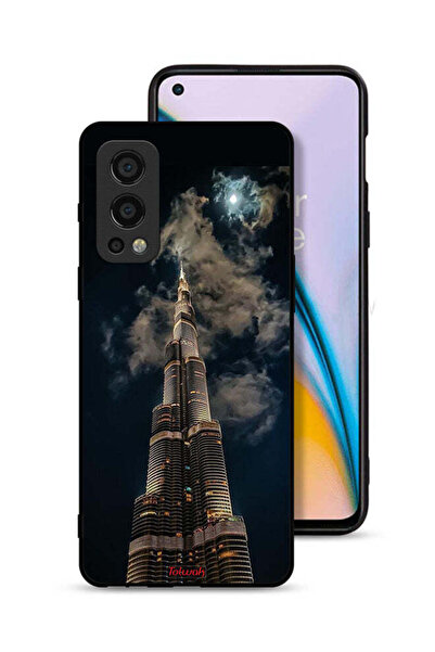 Tolwak OnePlus Nord 2 5G Protective Case Cover Burj Khalifa In Night
