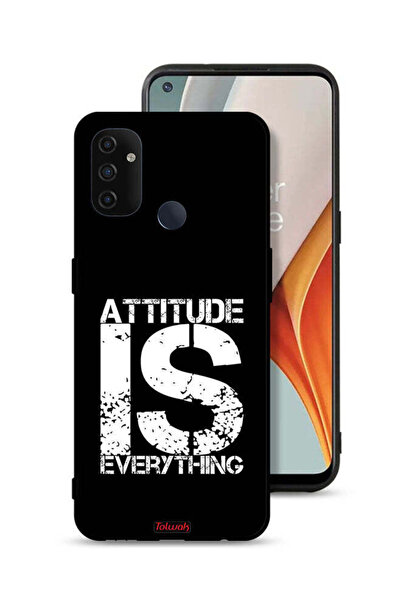 Tolwak غطاء حماية لهاتف OnePlus Nord N100 - Attitude Is Everything