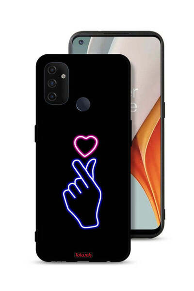 Tolwak غطاء حماية لهاتف OnePlus Nord N100 بتصميم قلب سريع